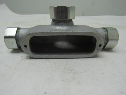 Appleton T50N-M Conduit Outlet Body, Rigid Conduit Malleable Iron 1/2" Lot of 5