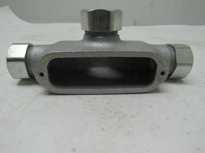 Appleton T50N-M Conduit Outlet Body, Rigid Conduit Malleable Iron 1/2" Lot of 5