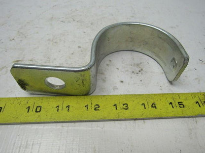 2-1/2" EMY & CONDO Single Hole Steel Strap Lot Of 10
