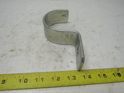2-1/2" EMY & CONDO Single Hole Steel Strap Lot Of 10