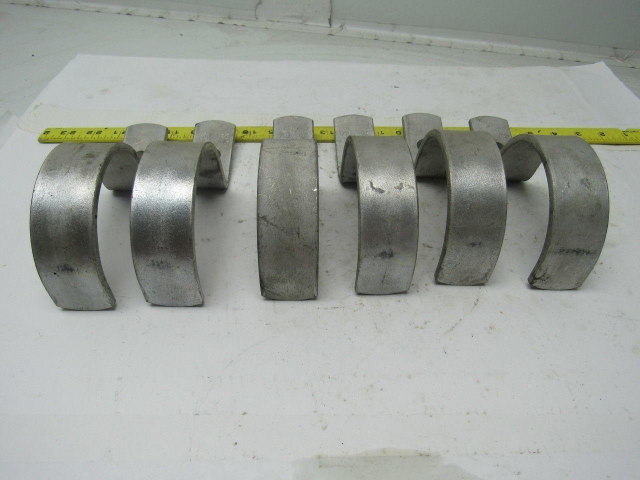 3-1/2" 1-Hole Strap Hangers Lot Of 6