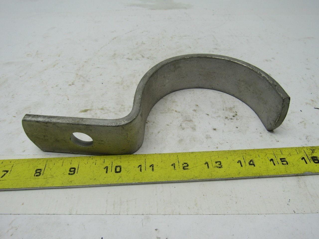 3-1/2" 1-Hole Strap Hangers Lot Of 6