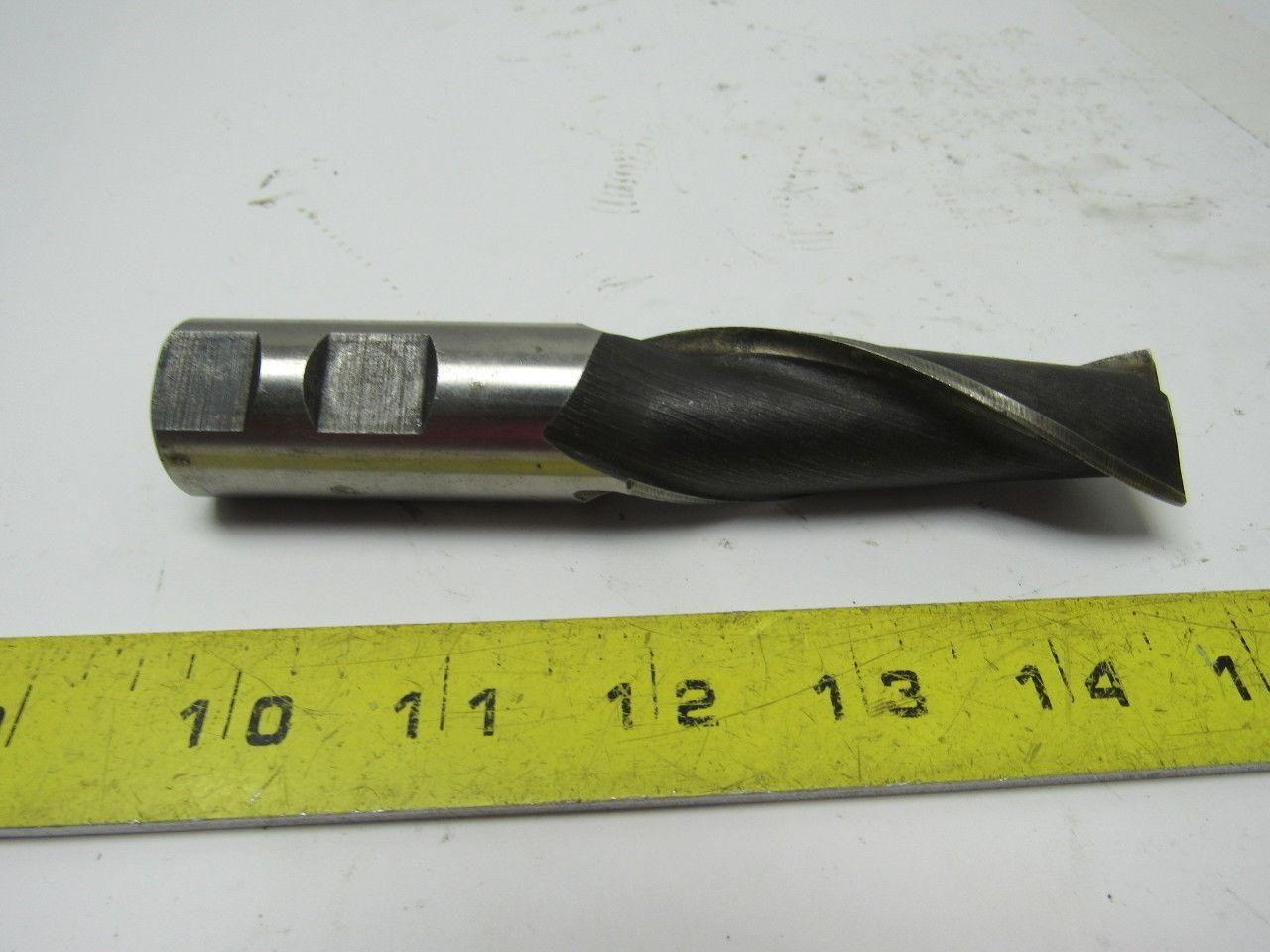 701704 1" Spiral 2 Flute End Mill 3" Length of Cut 5-1/2" O.A.L.