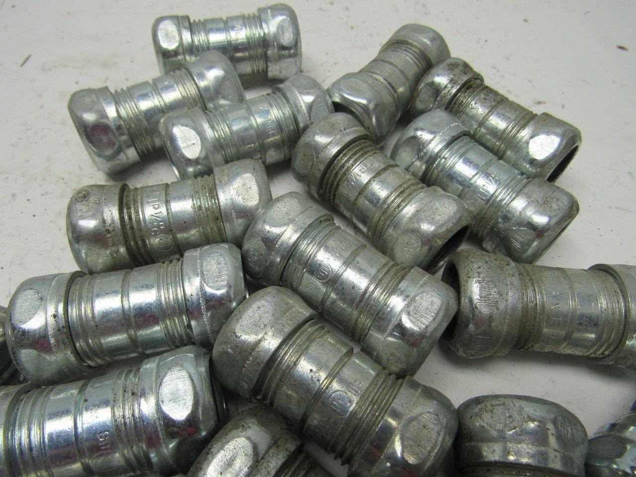 ETP 1/2" Gland Type EMT Compression Coupling Lot of 27