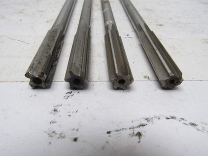 VARIOUS 7/16" Chucking Reamers All USA 4/ Lot 2" Cut 7"O.A.L.