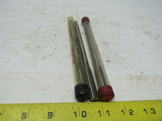 13/32" Straight 6 Flute Chucking Reamers USA Lot/3 7"O.A.L.