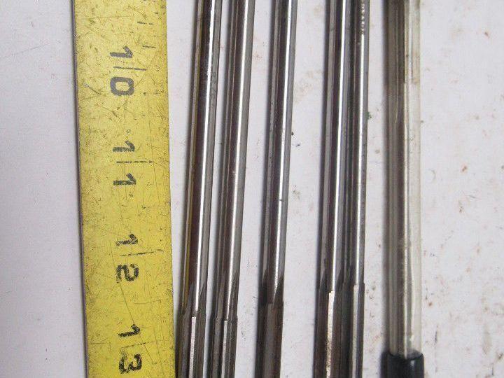 TRI_ANGLE R16153 5/16"  Straight 6 & 4 Flute Chucking Reamers Lot of 6 (3 Each)