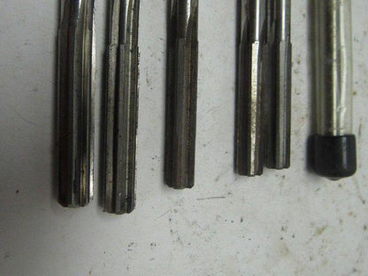 TRI_ANGLE R16153 5/16"  Straight 6 & 4 Flute Chucking Reamers Lot of 6 (3 Each)