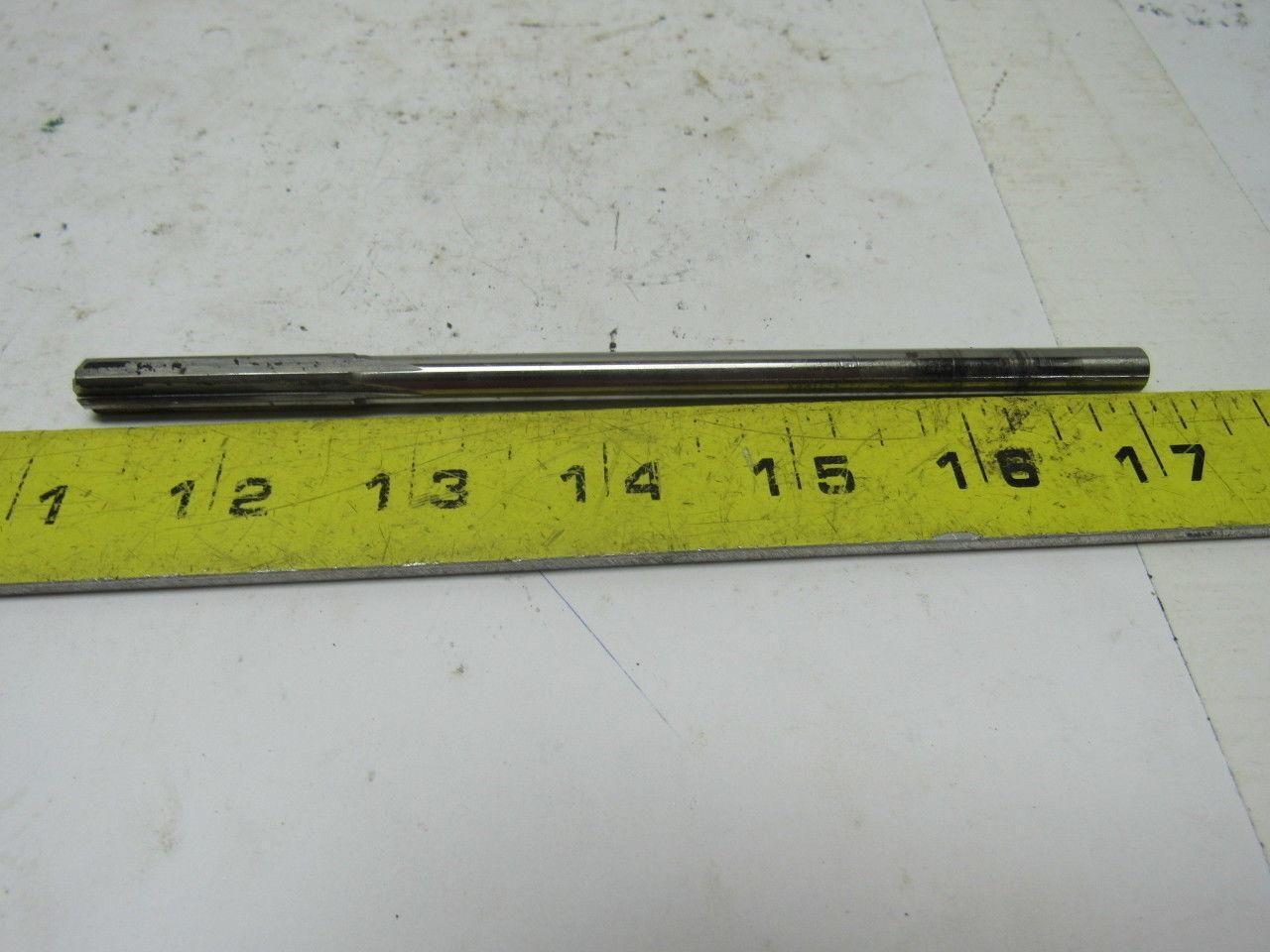 TRI_ANGLE R16153 5/16"  Straight 6 & 4 Flute Chucking Reamers Lot of 6 (3 Each)