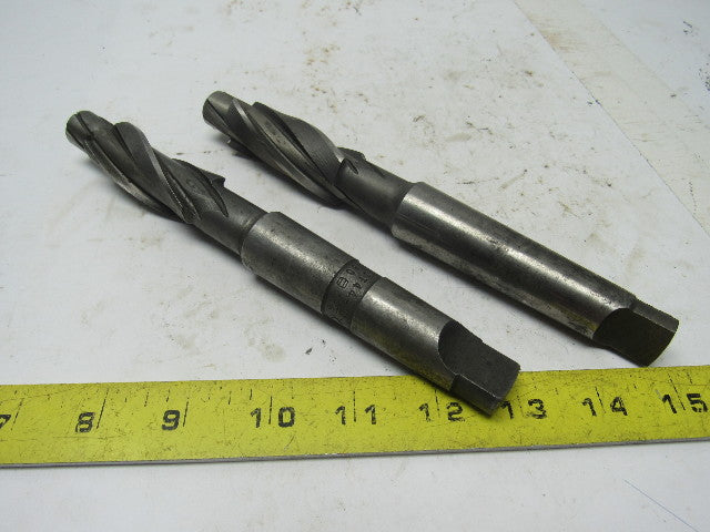 PUTNAM CT44 11/16x1" RH Spiral 3 Flute Reamer Lot/2  8-1/4" OAL 2-1/2" Cut