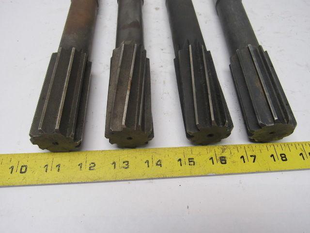 P&W 1-7/16" #4 Morse Taper 10 Flute Reamer (2)Straight (2) RH