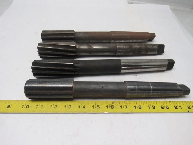 P&W 1-7/16" #4 Morse Taper 10 Flute Reamer (2)Straight (2) RH