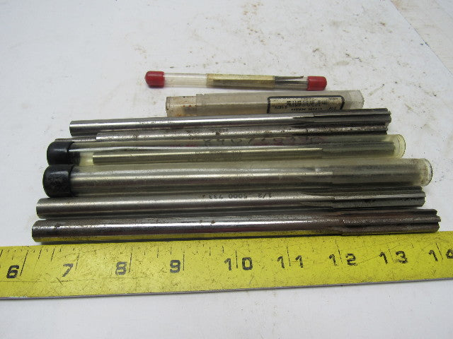 APT/TRI-ANGLE/OTHERS Assorted Chucking Reamers SS SF 8Pc/Lot USA