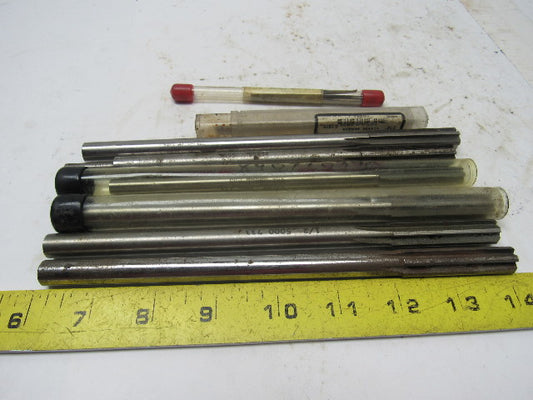 APT/TRI-ANGLE/OTHERS Assorted Chucking Reamers SS SF 8Pc/Lot USA