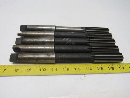 CHICAGO LATROBE 15/16" Double Circle #3 Morse 8 Flute Reamer Lot/5