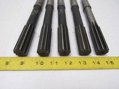 CHICAGO LATROBE 15/16" Double Circle #3 Morse 8 Flute Reamer Lot/5