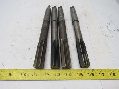 ST & UNION TWIST 15/16" #3 Morse 8 Flute SF Reamers Lot/4 USA