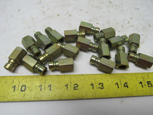 Jiffy-Matic JPf-0250 NPT Female Plug, 1/16" NPT Lot Of 18
