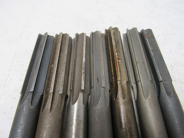 MORSE/AP 3/4" #2 MT SS SF Chucking Reamers Lot/7 Various Mfg.