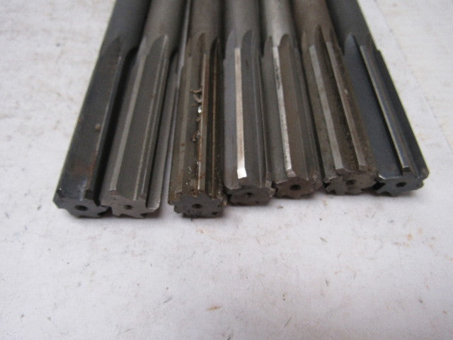 MORSE/AP 3/4" #2 MT SS SF Chucking Reamers Lot/7 Various Mfg.