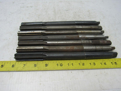 MORSE/AP 3/4" #2 MT SS SF Chucking Reamers Lot/7 Various Mfg.