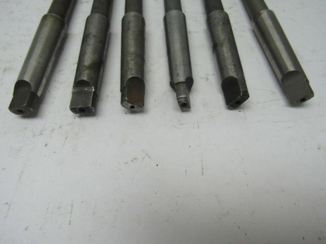 MORSE/CLEVELAND/BF 5/8" #2 MT Straight Flute Chucking Reamers Mixed Mfg Lot/5