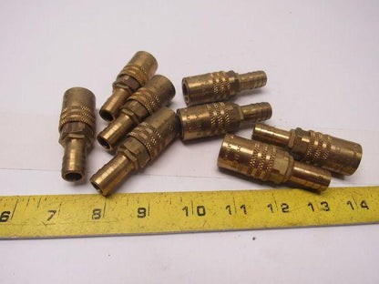 Jiffy-Matic JS-308-SV Socket, Straight For 1/2" Hose Lot Of 8