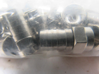 AIM 25-7032 RF Coaxial Connector  F-59ALM Crimp Male For RG-6 Cable Bag of 100