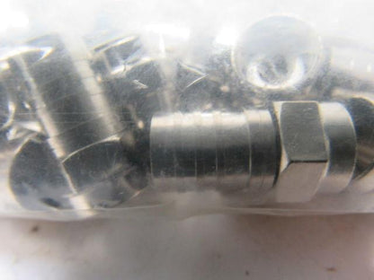 AIM 25-7032 RF Coaxial Connector  F-59ALM Crimp Male For RG-6 Cable Bag of 100