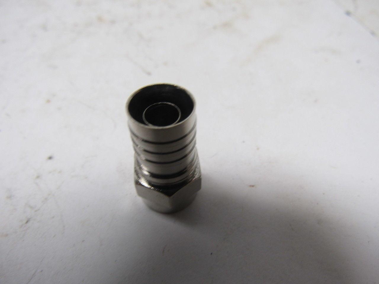 AIM 25-7032 RF Coaxial Connector  F-59ALM Crimp Male For RG-6 Cable Bag of 100