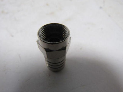 AIM 25-7032 RF Coaxial Connector  F-59ALM Crimp Male For RG-6 Cable Bag of 100