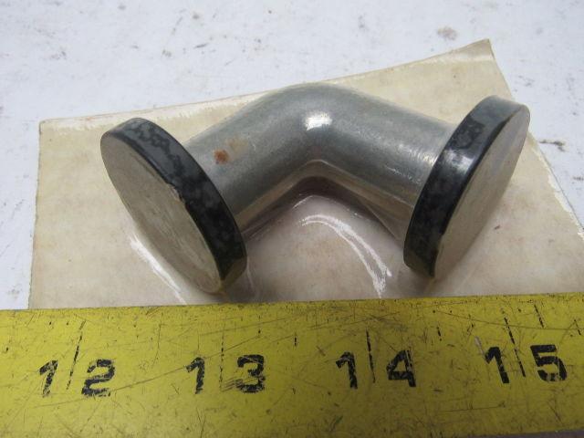 Leybold 18436  90° Mitered Elbow Aluminum Pipe Fitting DN 16 ISO-KF