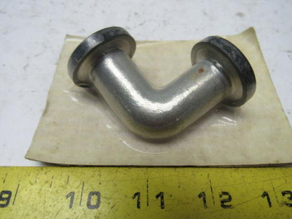 Leybold 18436  90° Mitered Elbow Aluminum Pipe Fitting DN 16 ISO-KF