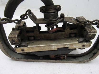 Feedrail 3 Pole Transfer Type Trolley With  Brush Contacts Lot Of 2