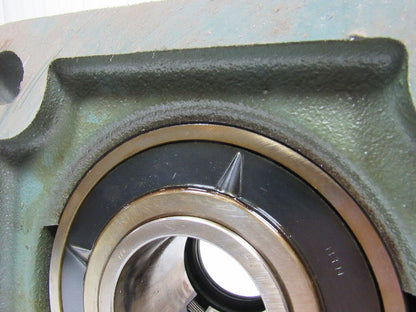 NTN CF315 4-Bolt Flange Brg. Housing W/UK315+HE2315 2-1/2 ADAPTER SLEEVE BRG