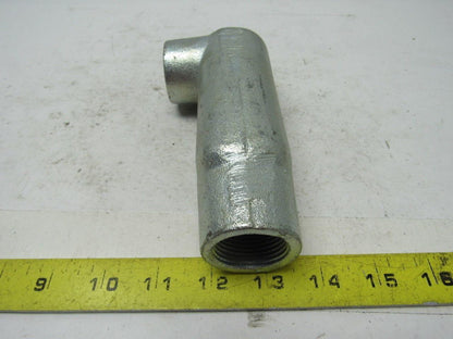 OZ Gedney LL-100 Conduit Body Thread Size 1" Iron Style L  Lot of 6