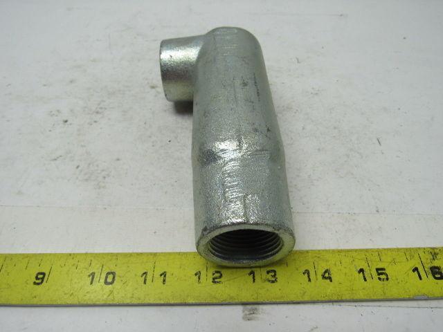 OZ Gedney LL-100 Conduit Body Thread Size 1" Iron Style L  Lot of 6