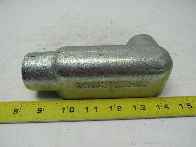 OZ Gedney LL-100 Conduit Body Thread Size 1" Iron Style L  Lot of 6