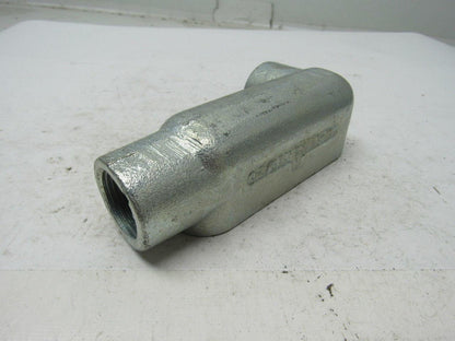 OZ Gedney LL-100 Conduit Body Thread Size 1" Iron Style L  Lot of 6