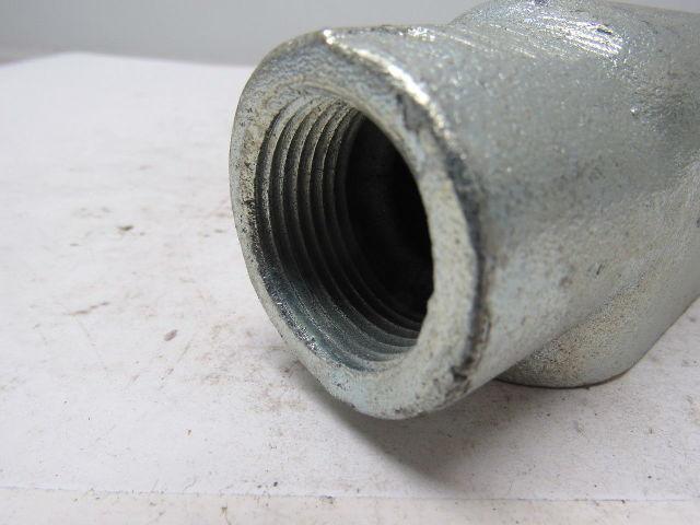 OZ Gedney LL-100 Conduit Body Thread Size 1" Iron Style L  Lot of 6