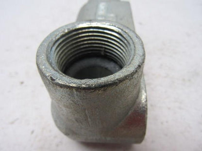 OZ Gedney LL-100 Conduit Body Thread Size 1" Iron Style L  Lot of 6