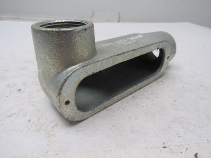 OZ Gedney LL-100 Conduit Body Thread Size 1" Iron Style L  Lot of 6
