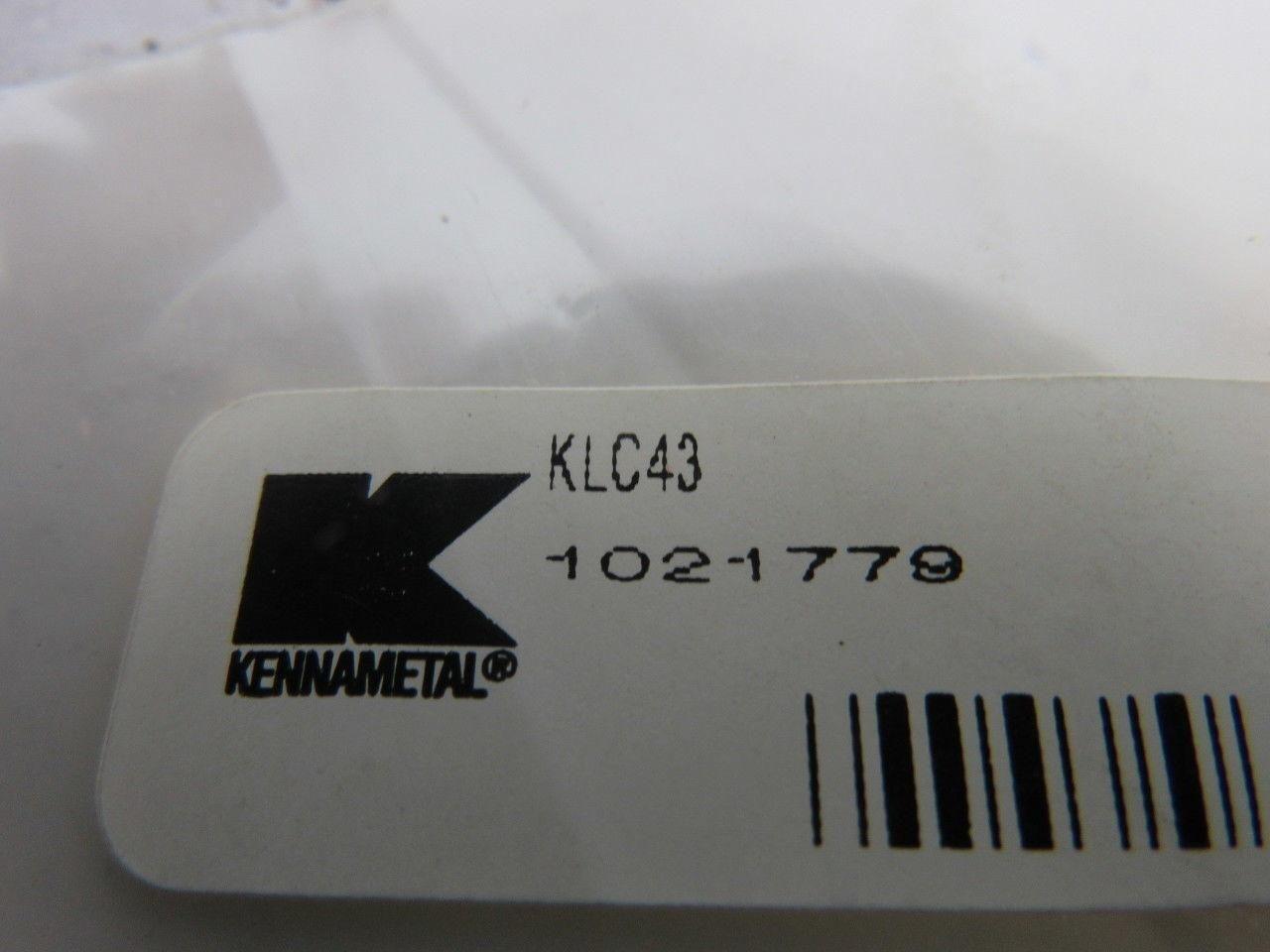 Kennametal KLC-43 Lock Screw Lot of 9