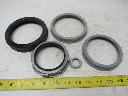 Mixed lot Of 38 Threaded Conduit Bushings Per Description