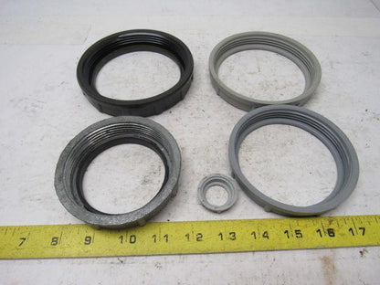 Mixed lot Of 38 Threaded Conduit Bushings Per Description
