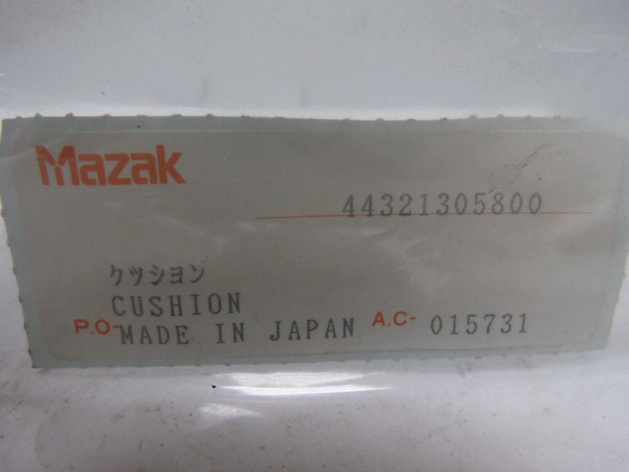 Mazak 44321305800 Cushion Repair Replacement Part CNC Machine