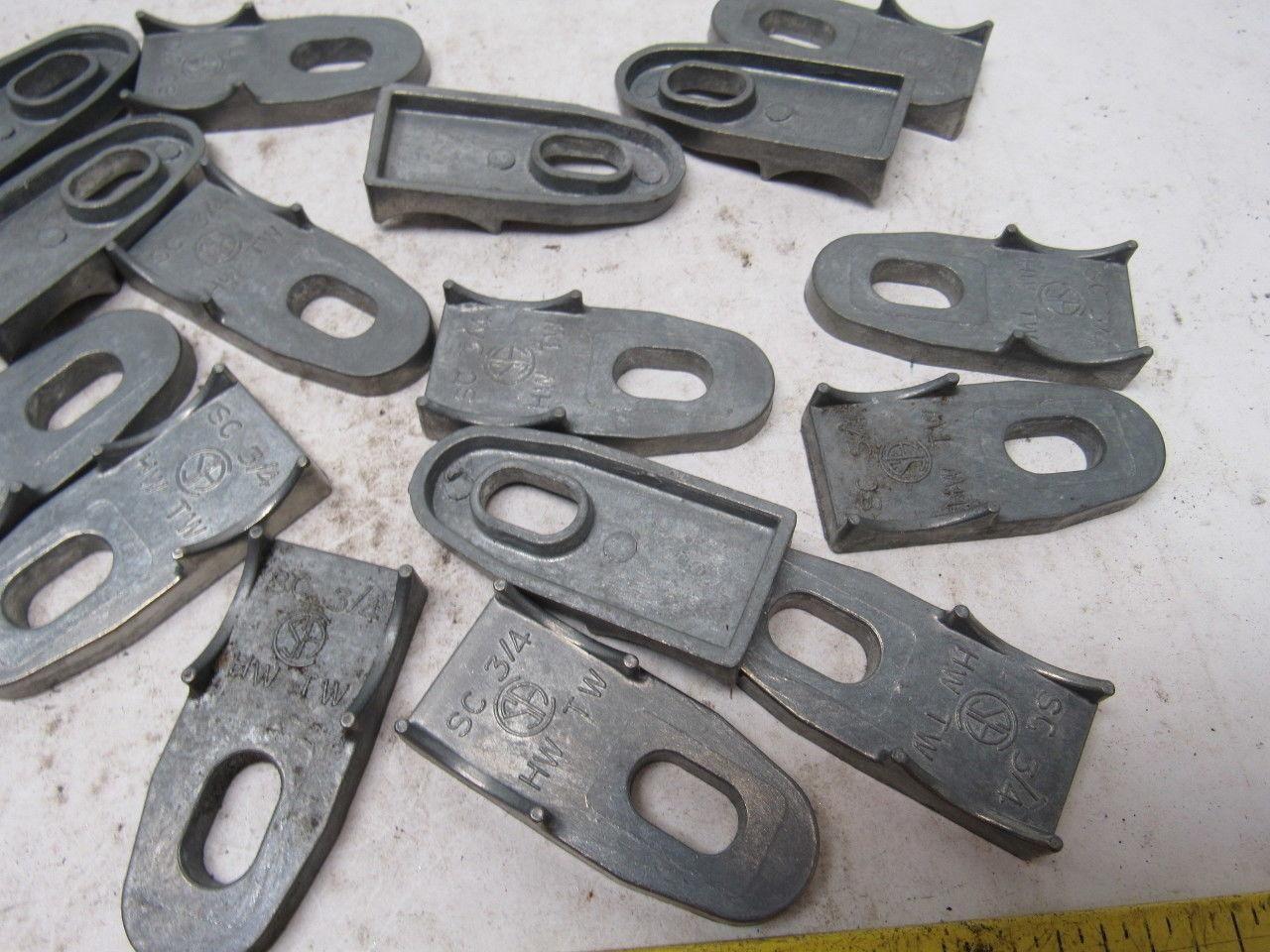 Steel City CB-202 3/4" Pipe Spacer Lot of 22