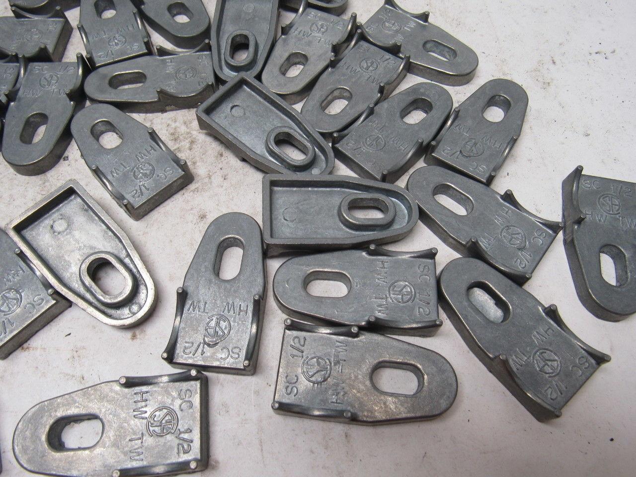 Steel City CB-201 Steel City 1/2" Conduit Pipe Spacer Lot of 42