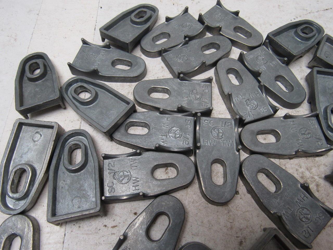 Steel City CB-201 Steel City 1/2" Conduit Pipe Spacer Lot of 42