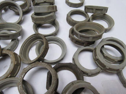 1-1/2" Plastic Insulating Conduit Bushing Rigid Metal IMC Lot Of 53
